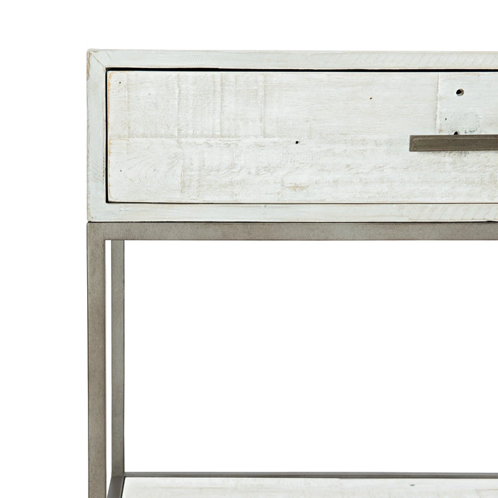 Alvar Nightstand - Brushed White