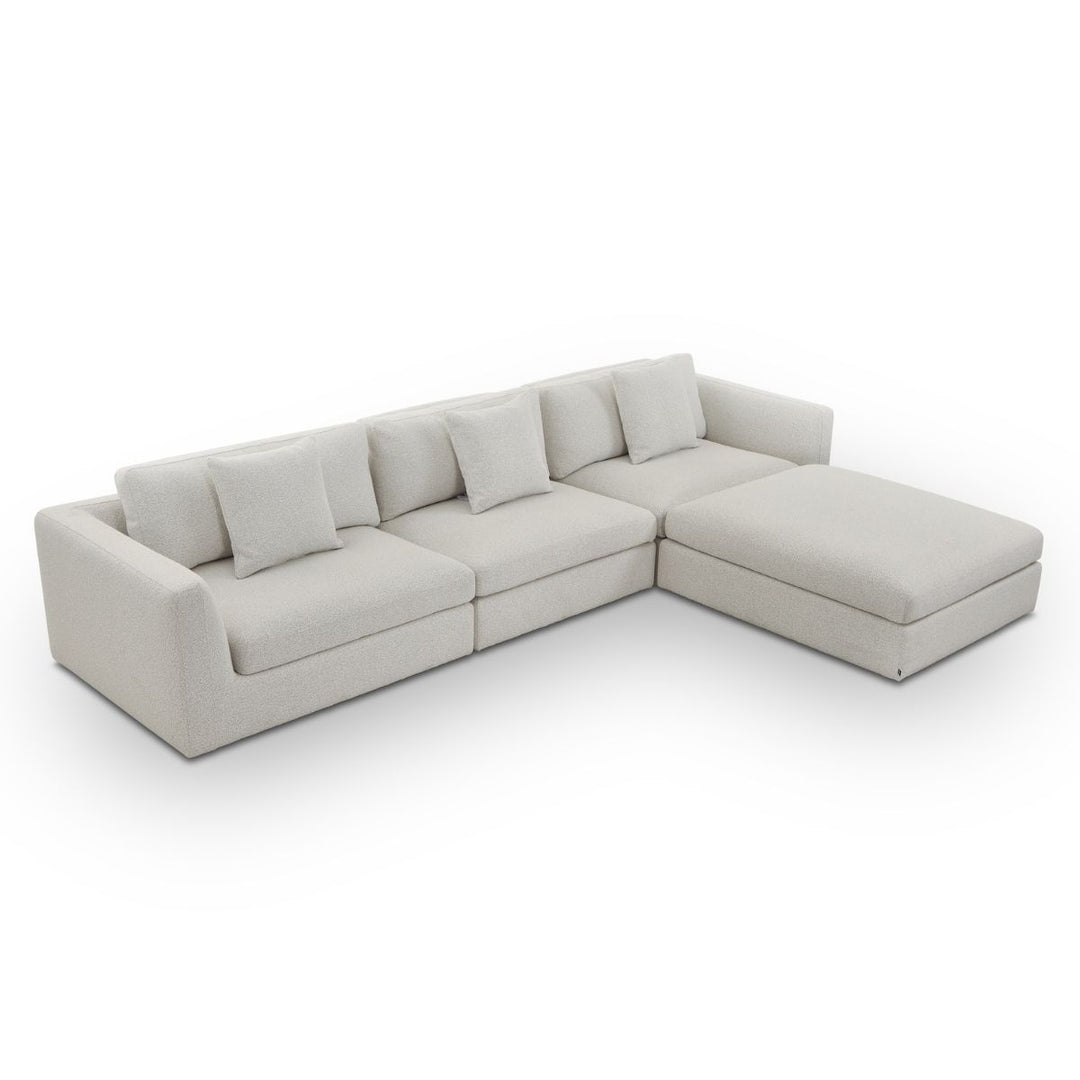 Nuova Modular Sofa Ottoman - Capella Ivory