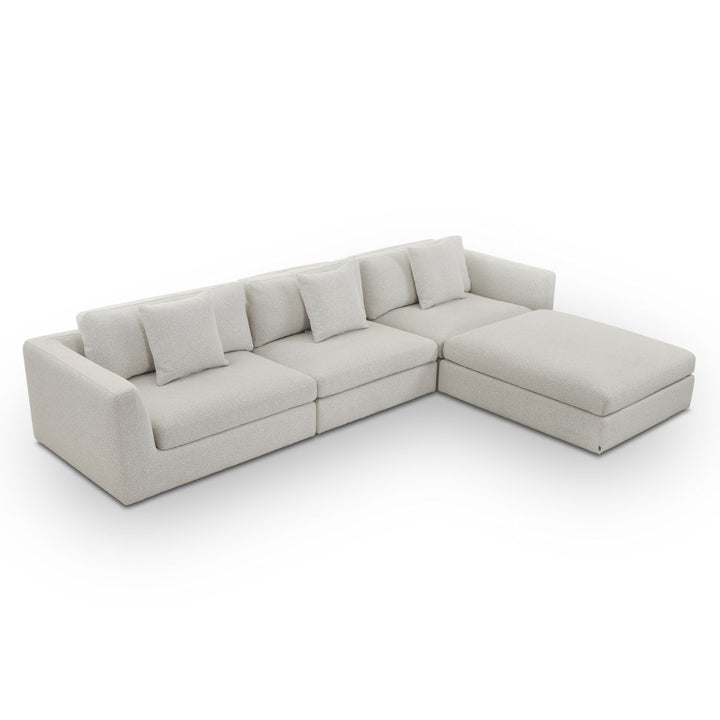 Nuova Modular Sofa Ottoman - Capella Ivory