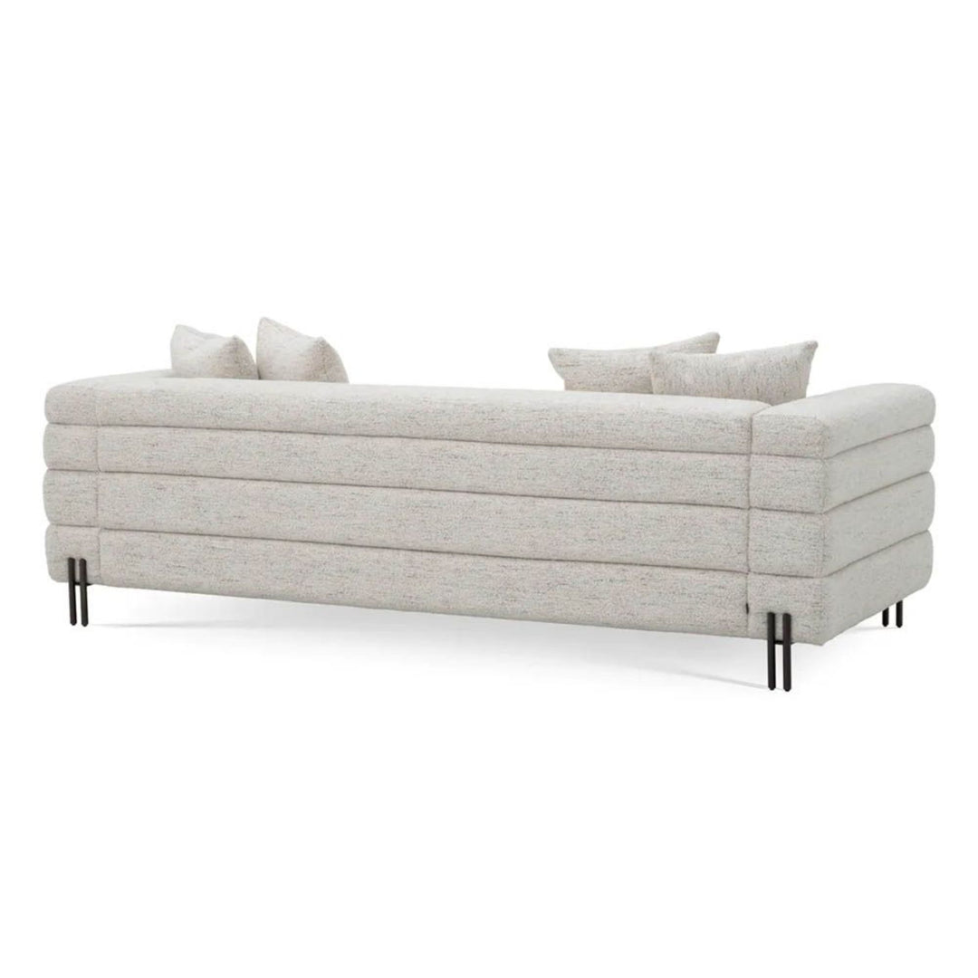 York 3 Seater Sofa - Seashell Off-White Eichholtz 3