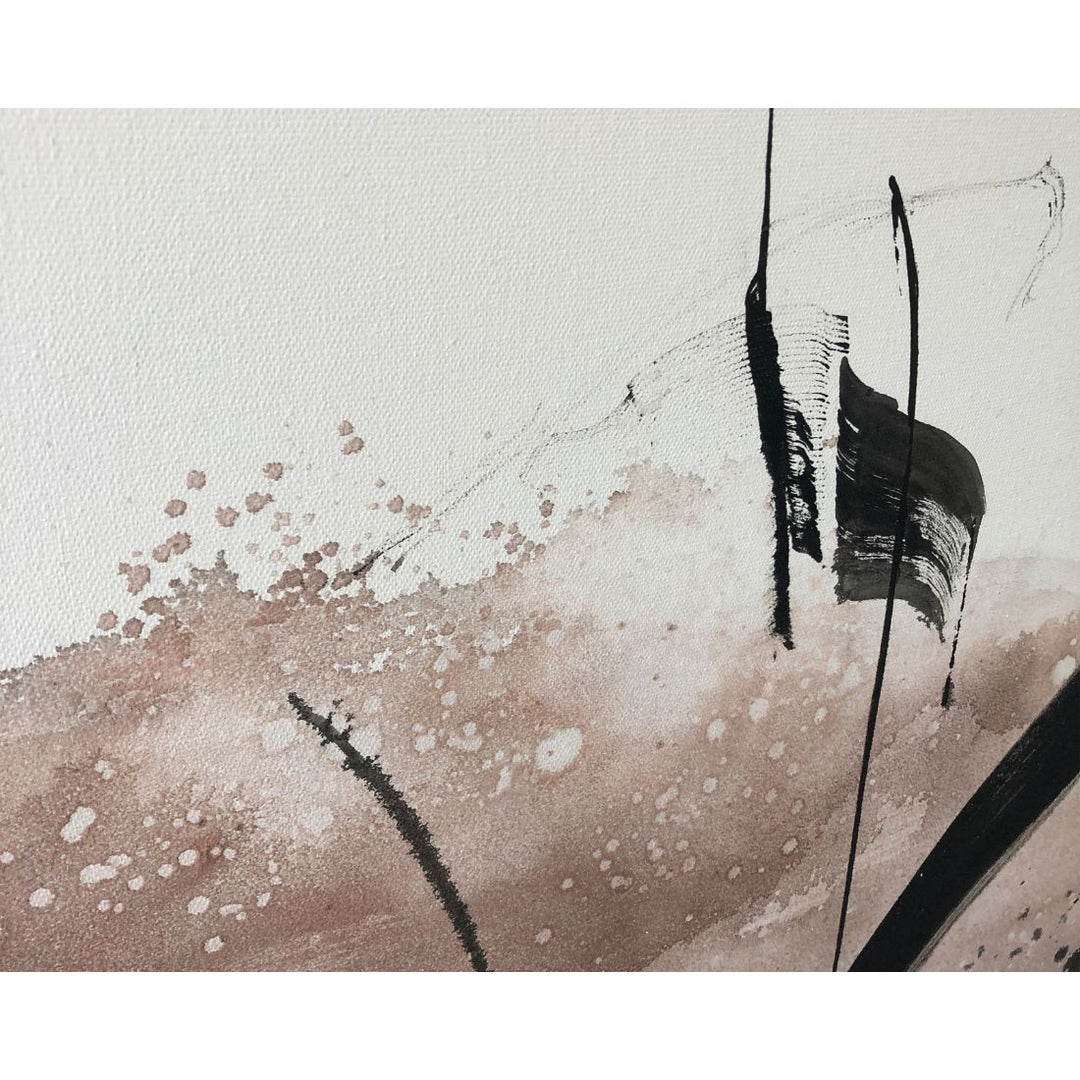 Monochord Oil Painting On Canvas