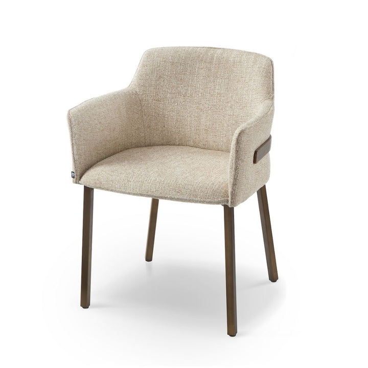 Tessa Set of 2 Dining Chairs (Crib 5) - Field Beige