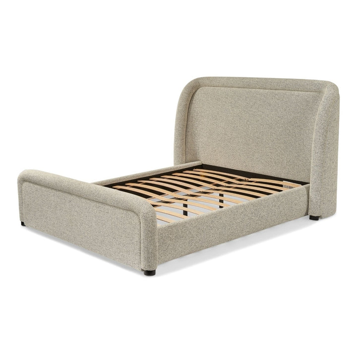 Calais King Size Bed - Colmer Silver Grain LiangAndEimil 2