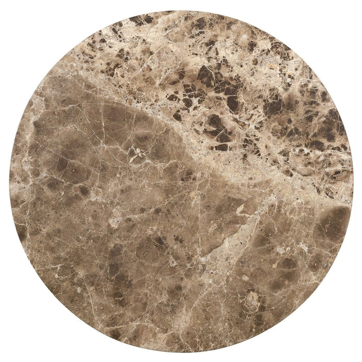 Fusion Round Dark Stone Coffee Table