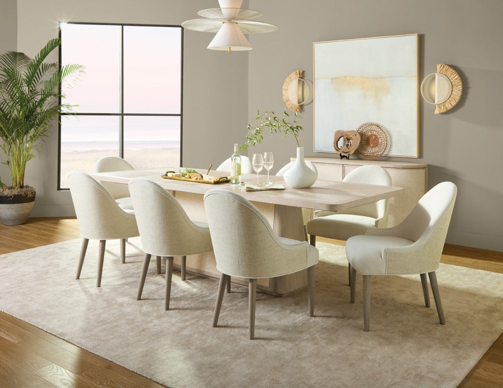 Coastal Breeze Rectangle Extendable Dining Table 195-250cm