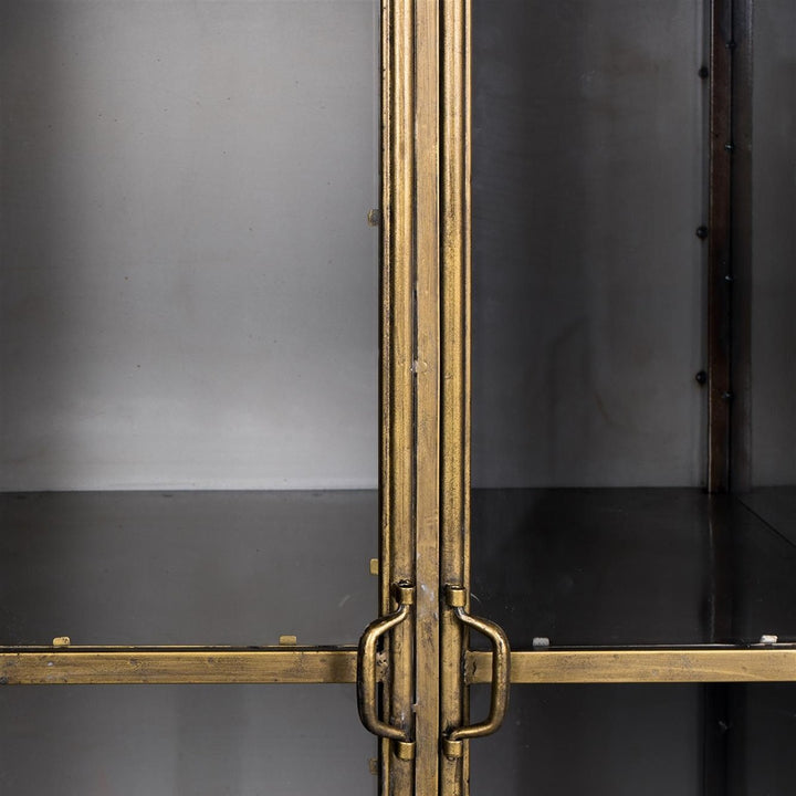 Gertlush Storage Cabinet - Brass Dutchbone 8