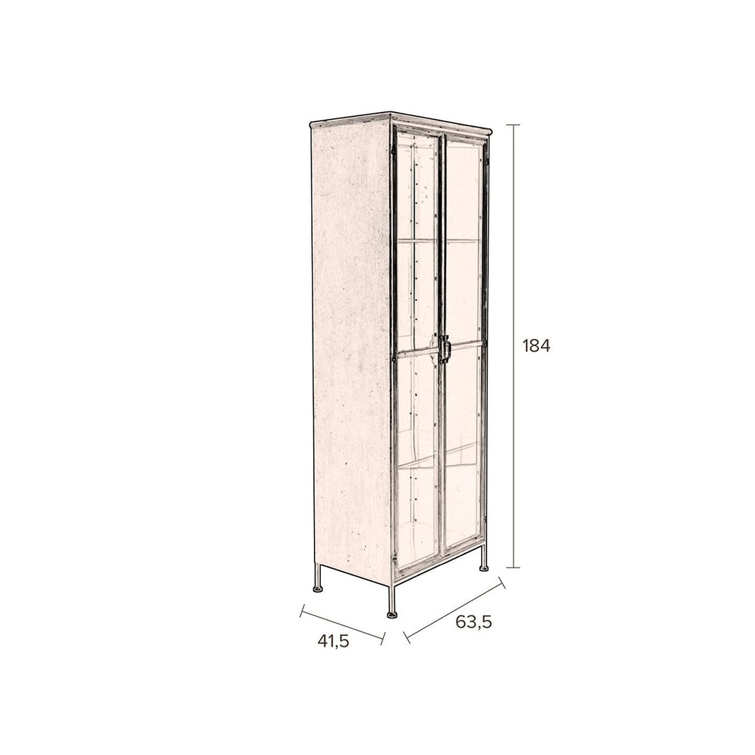 Gertlush Storage Cabinet - Brass Dutchbone 11