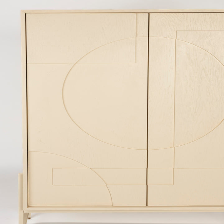 Faces Cabinet - Beige Zuiver 4