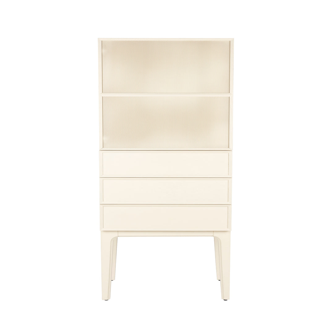 June 1 Door 3 Drawer Cabinet - Beige Zuiver 1