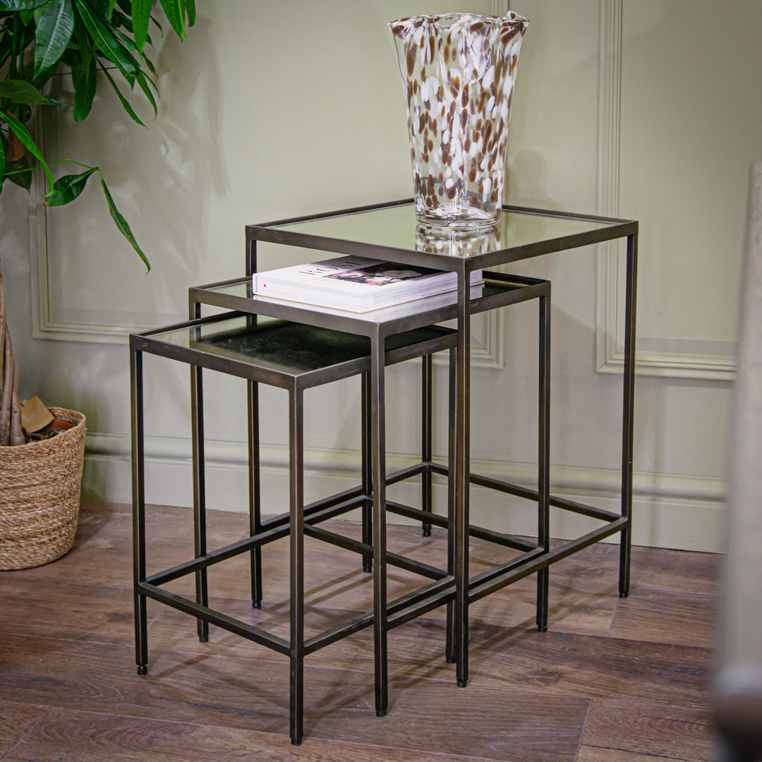 Totaro Set of 3 Nesting Side Tables