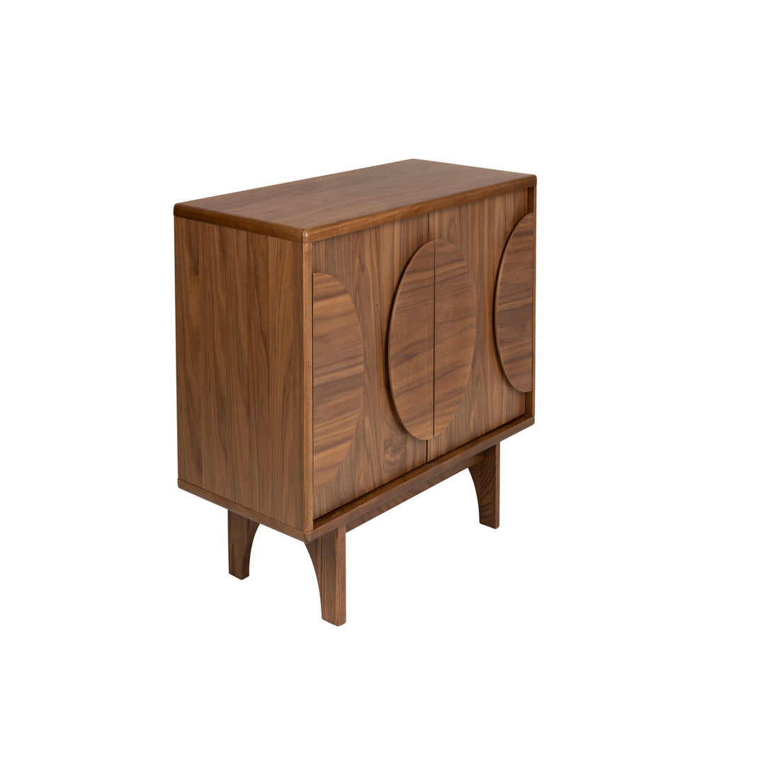 Groove 2 Door Sideboard - Walnut Zuiver 3