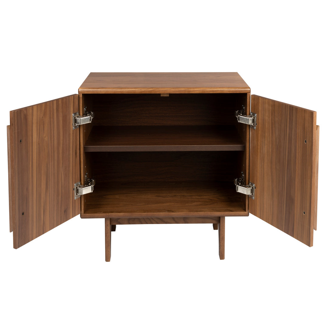 Groove 2 Door Sideboard - Walnut Zuiver 2