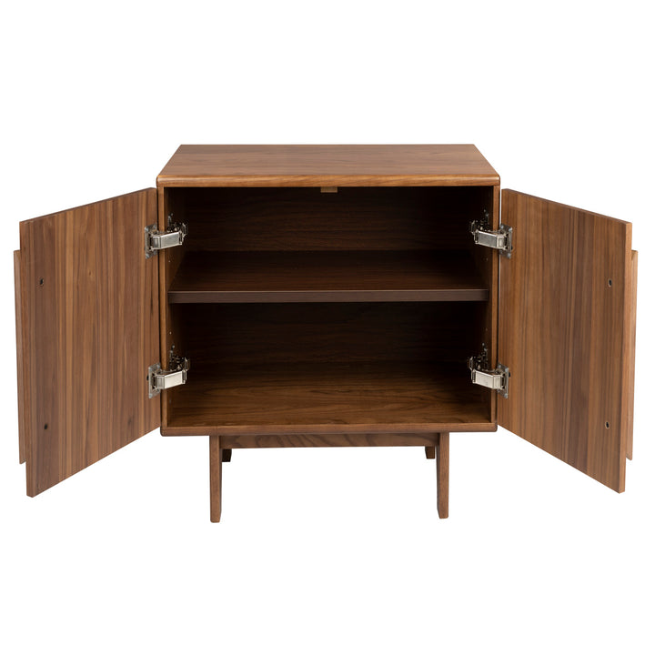 Groove 2 Door Sideboard - Walnut Zuiver 2
