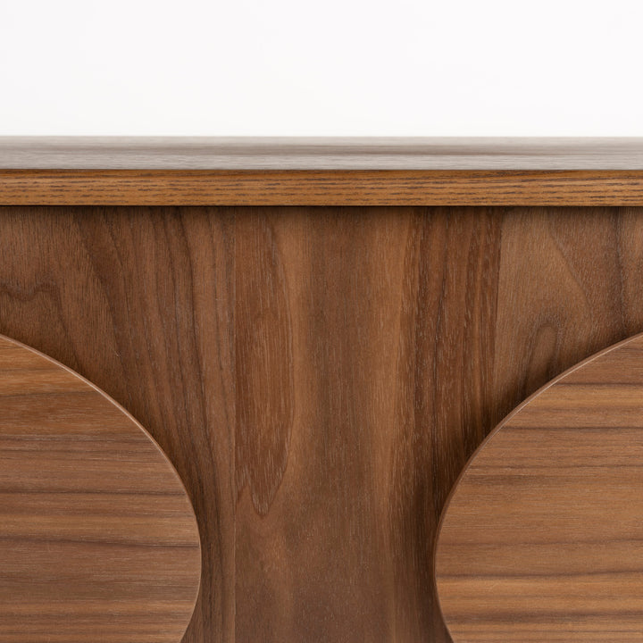 Groove 2 Door Sideboard - Walnut Zuiver 5
