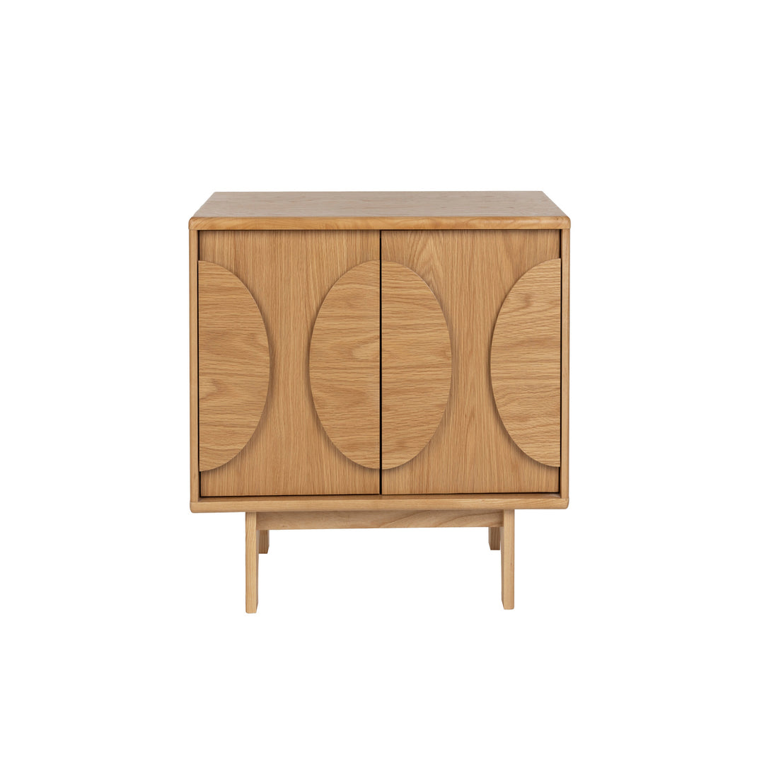 Groove 2 Door Sideboard - Natural Oak Zuiver 1
