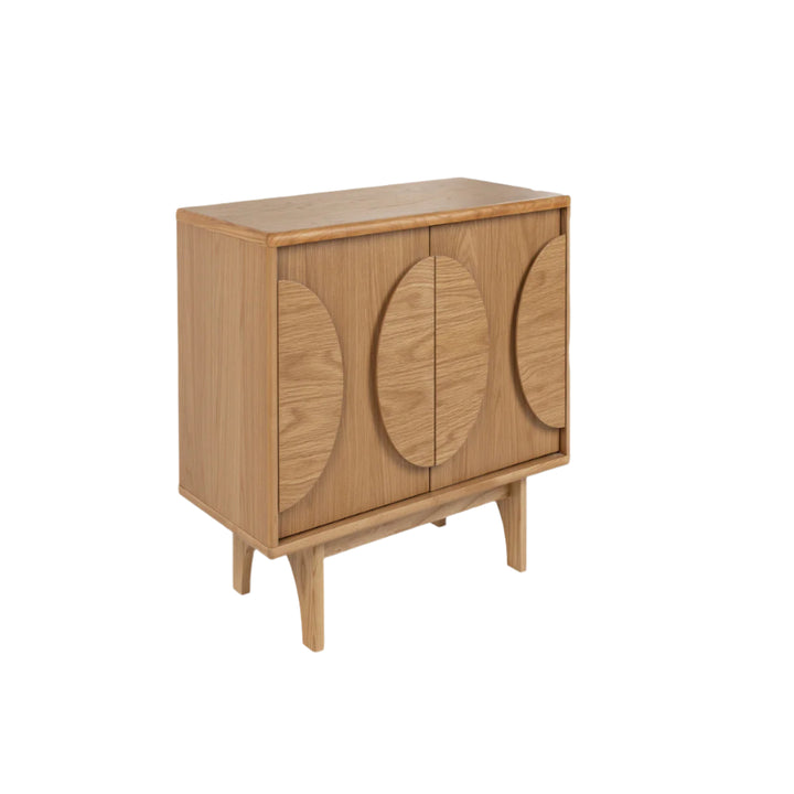 Groove 2 Door Sideboard - Natural Oak Zuiver 2