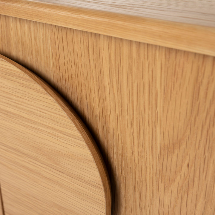 Groove 2 Door Sideboard - Natural Oak Zuiver 7