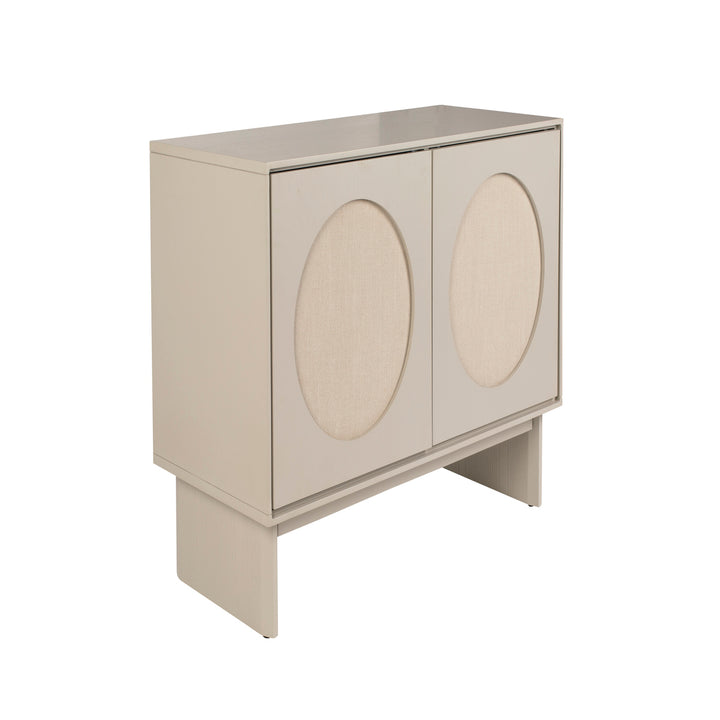 Twin 2 Door Sideboard - Beige Zuiver 2