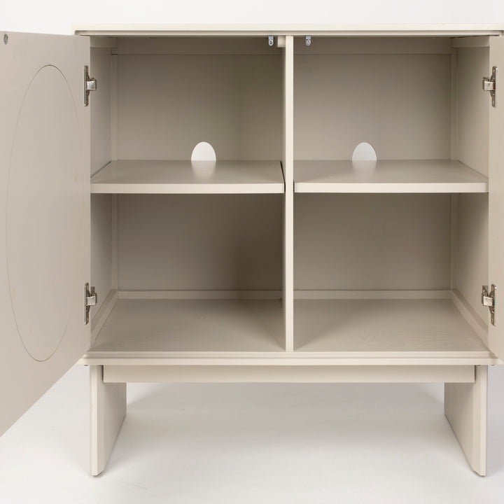 Twin 2 Door Sideboard - Beige Zuiver 3