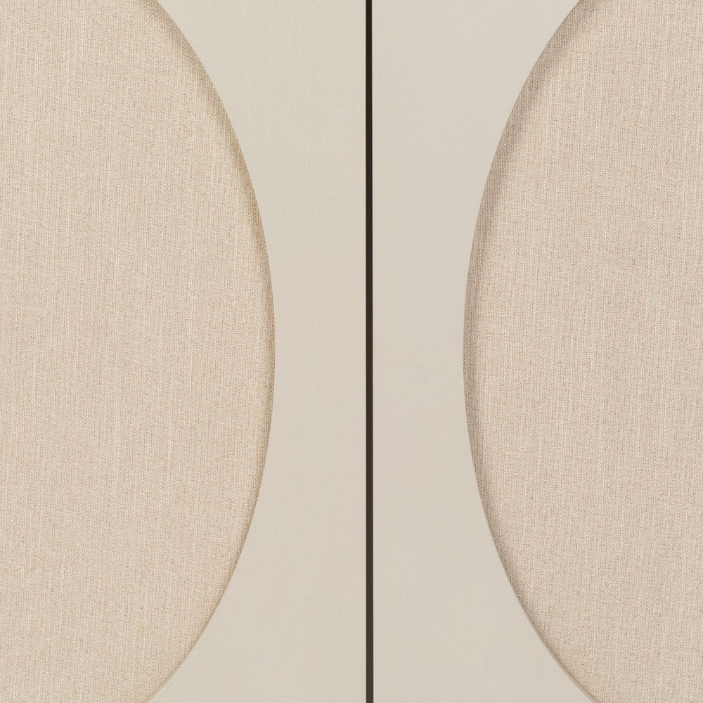 Twin 2 Door Sideboard - Beige Zuiver 5
