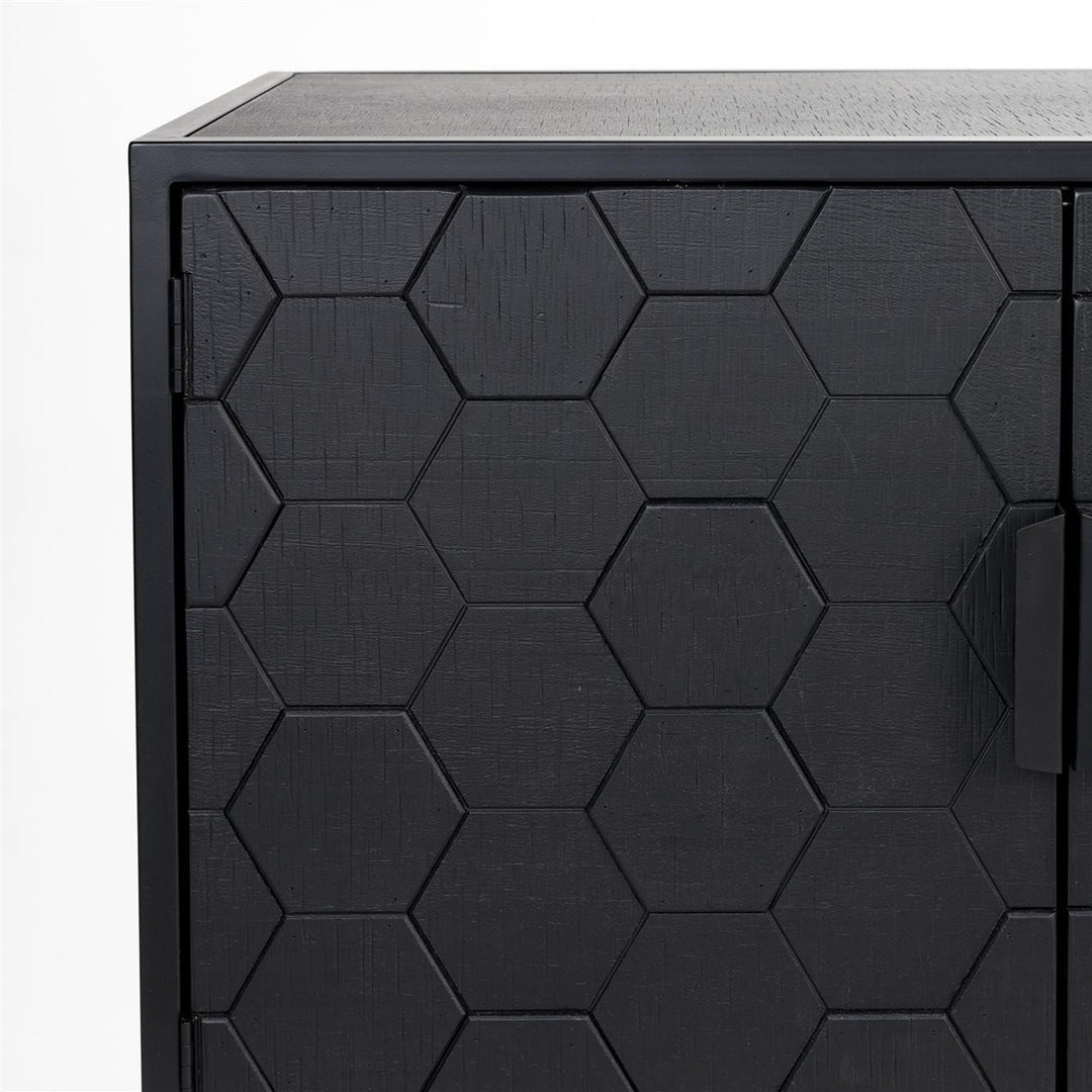 Linc Low Sideboard - Black Zuiver 3