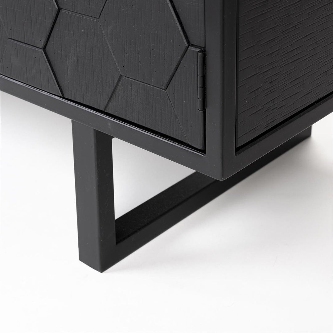 Linc Low Sideboard - Black Zuiver 6