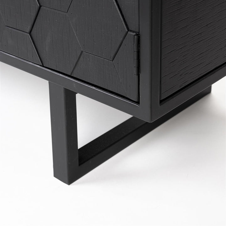 Linc Low Sideboard - Black Zuiver 6