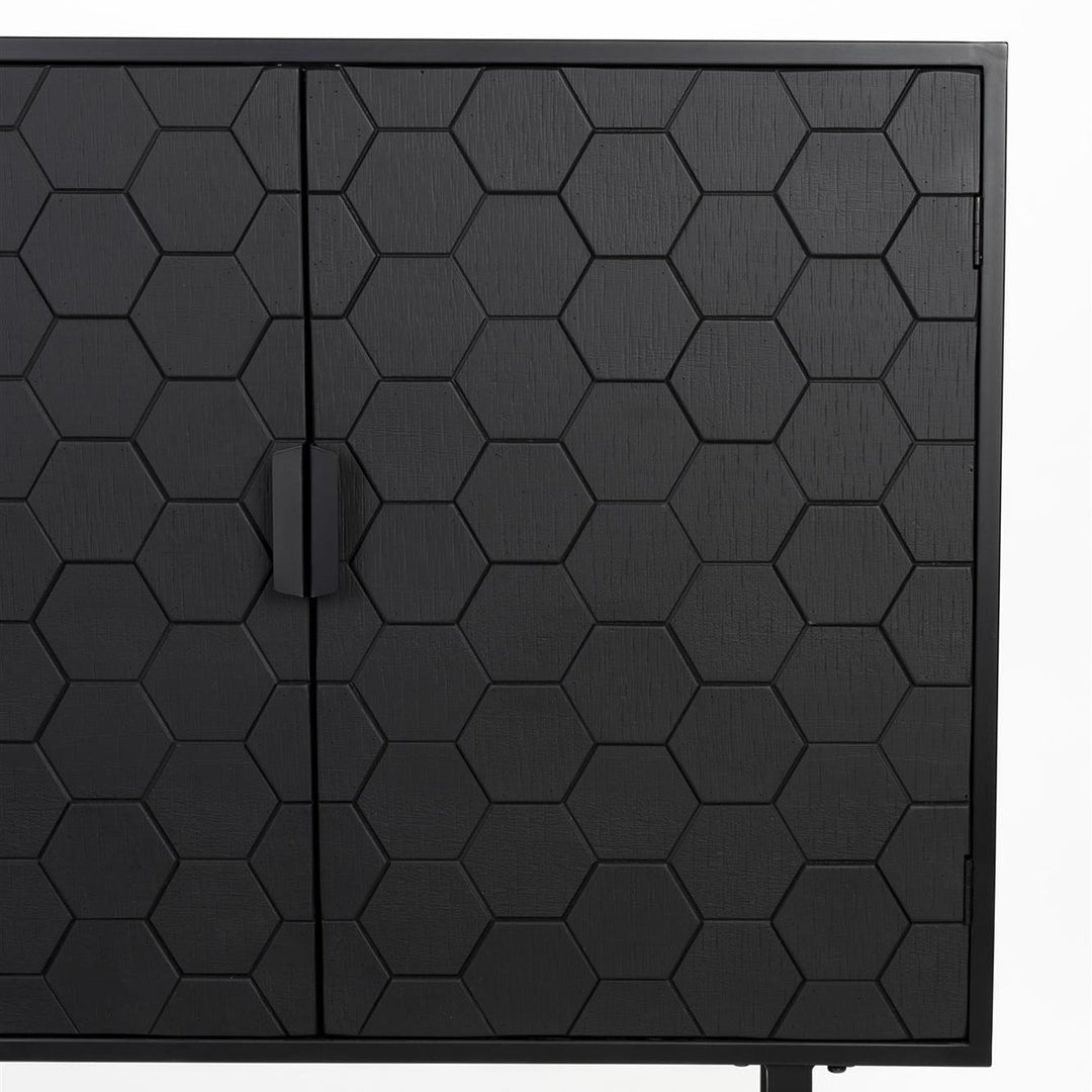 Linc High Sideboard - Black Zuiver 3
