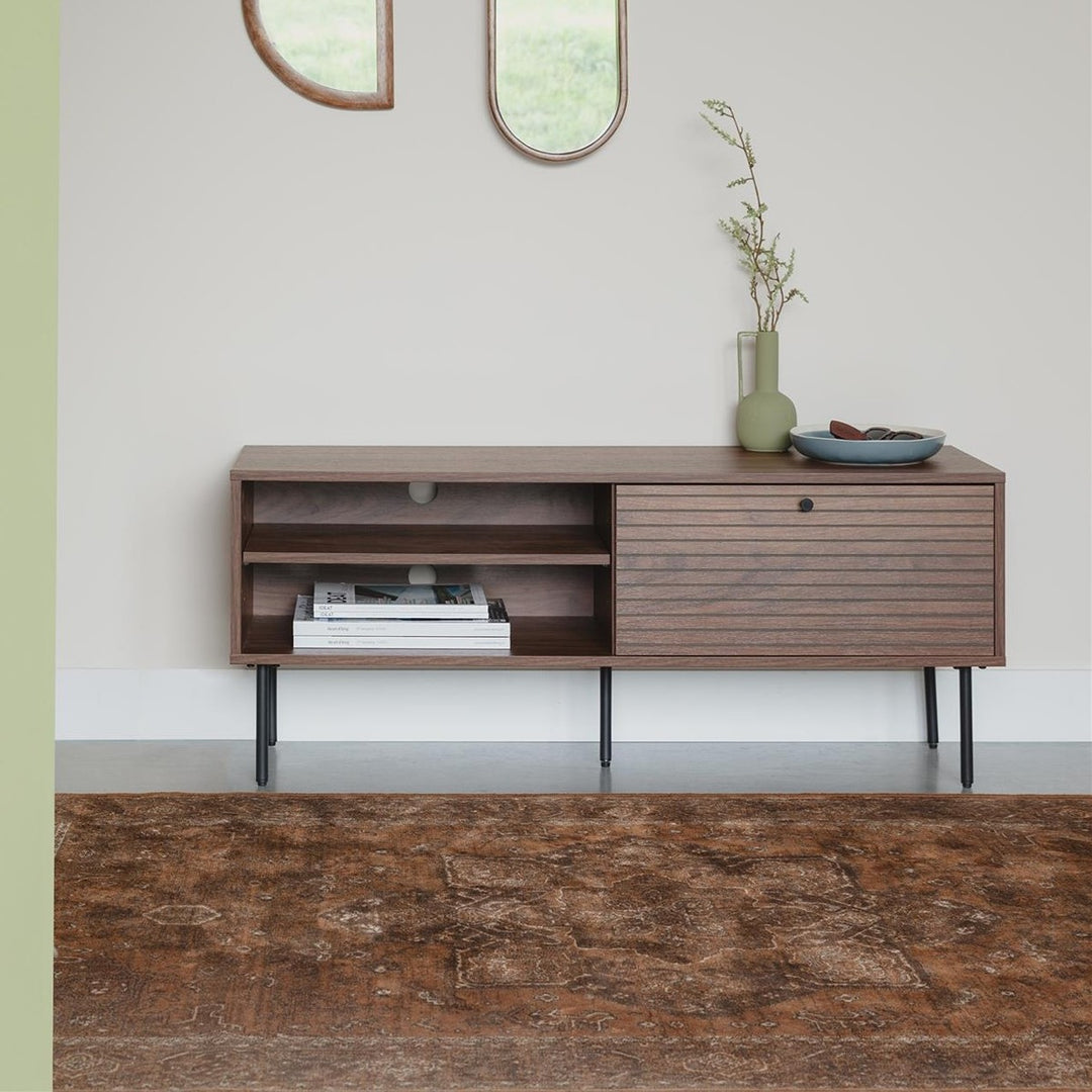 Stripes Low Sideboard - Brown Zuiver 2