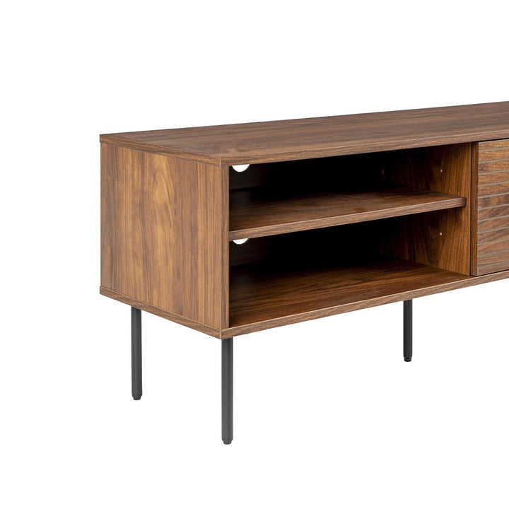 Stripes Low Sideboard - Brown Zuiver 3