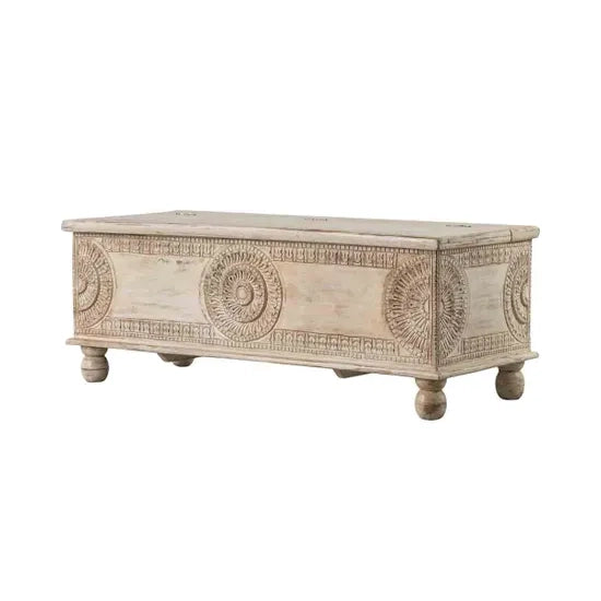 Gallery Interiors Satara Storage Table Bench