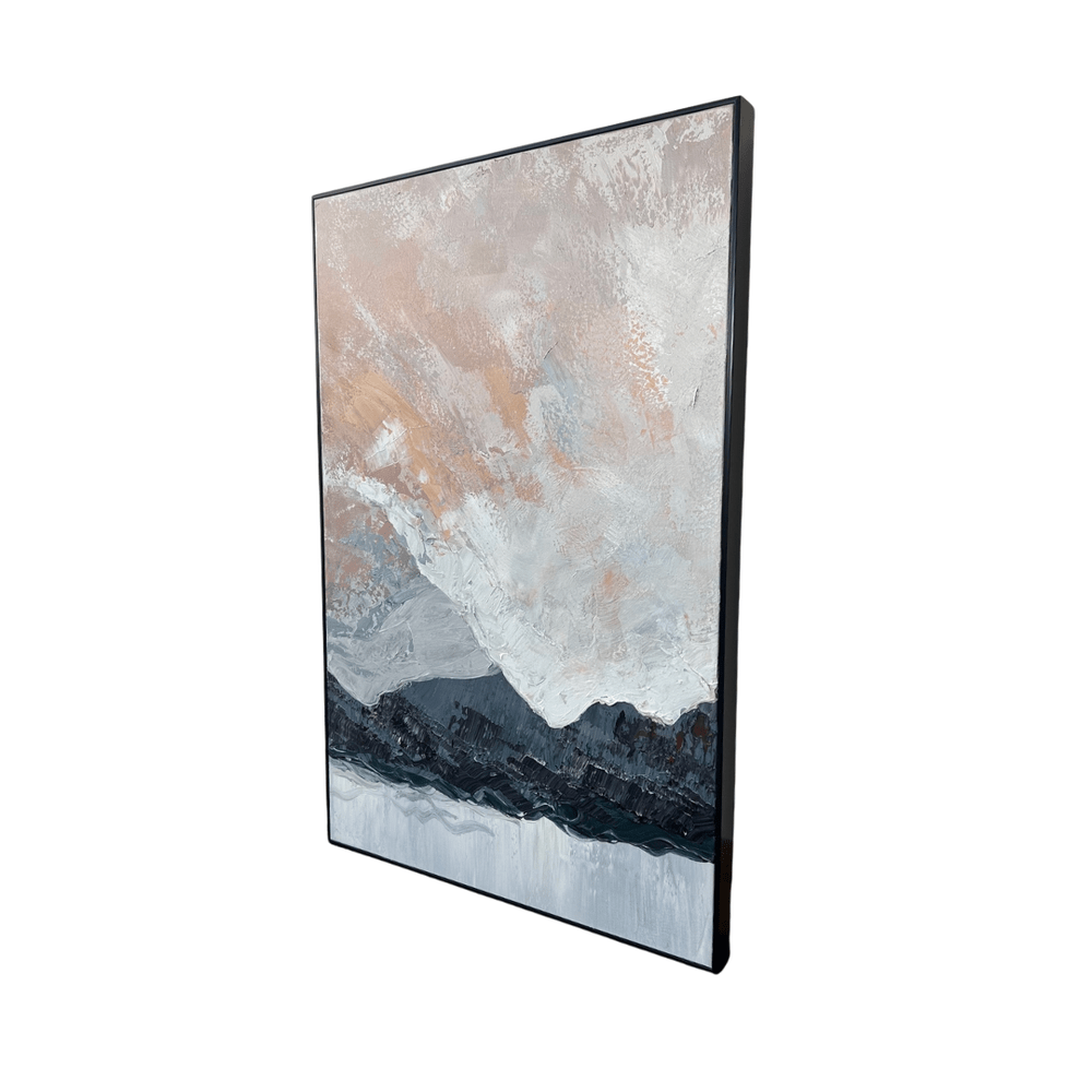 Winter Morning Oil Painting Tommy Franks 2