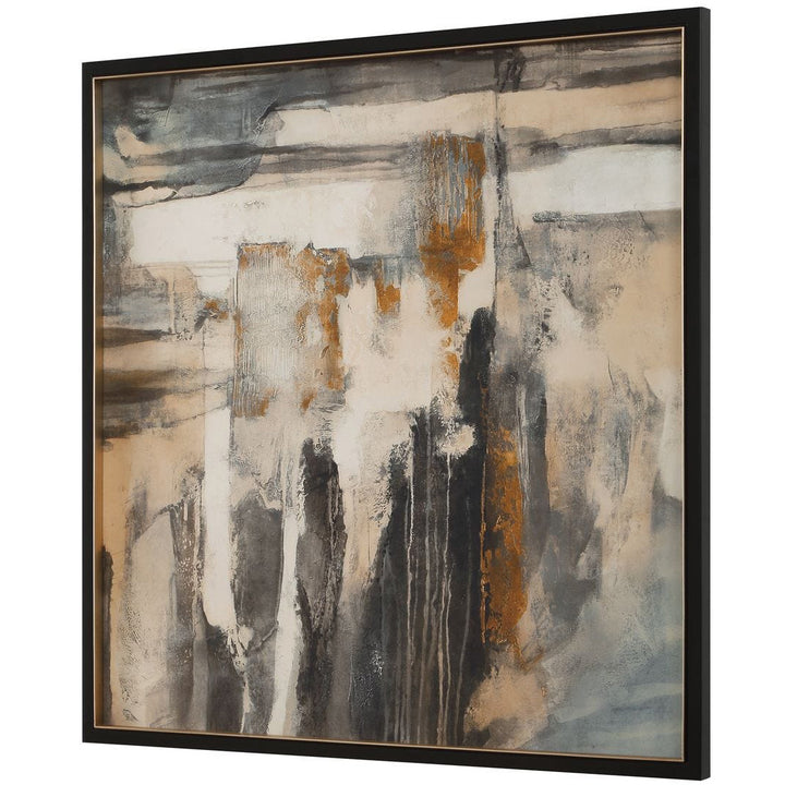 Landslide Framed Abstract Print
