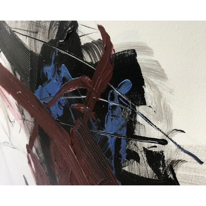 Obsidian Oil Painting On Canvas