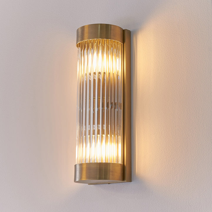 Nasir Wall Lamp - Antique Brass