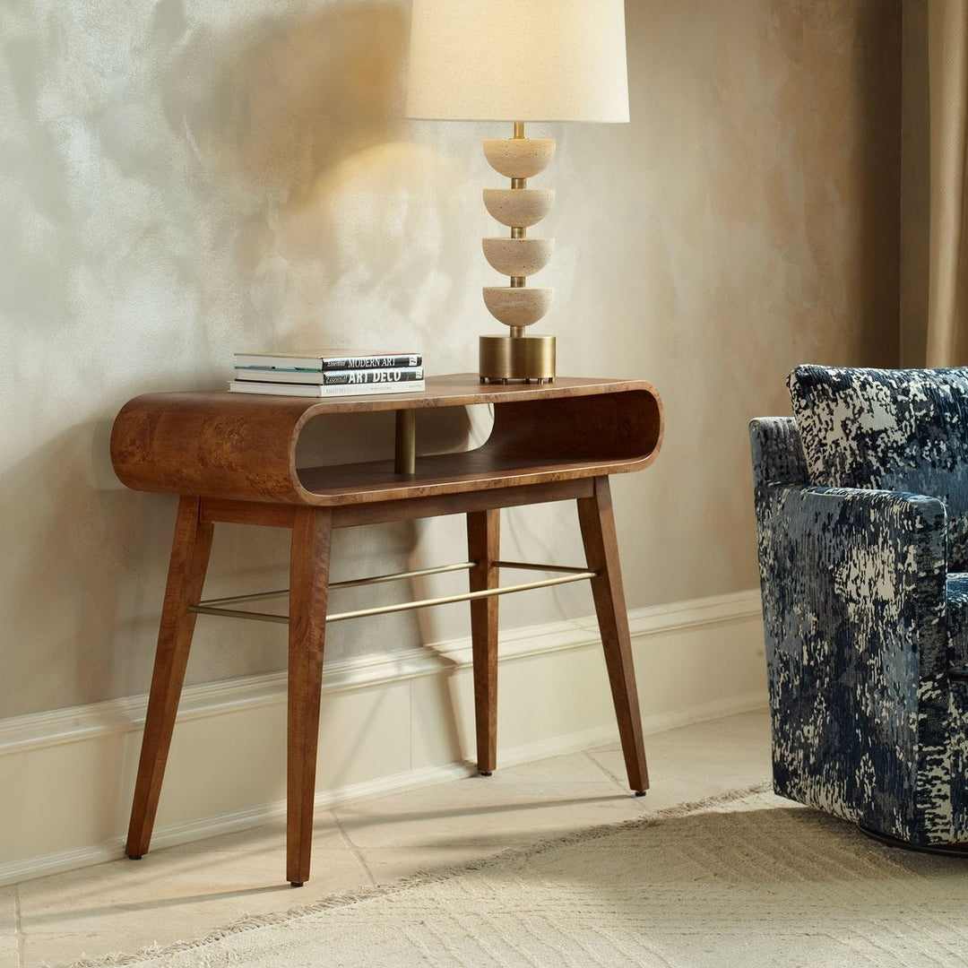 Ledger Mid-Century Console Table