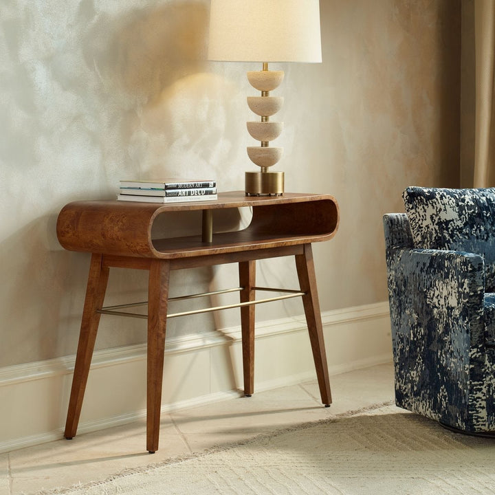 Ledger Mid-Century Console Table