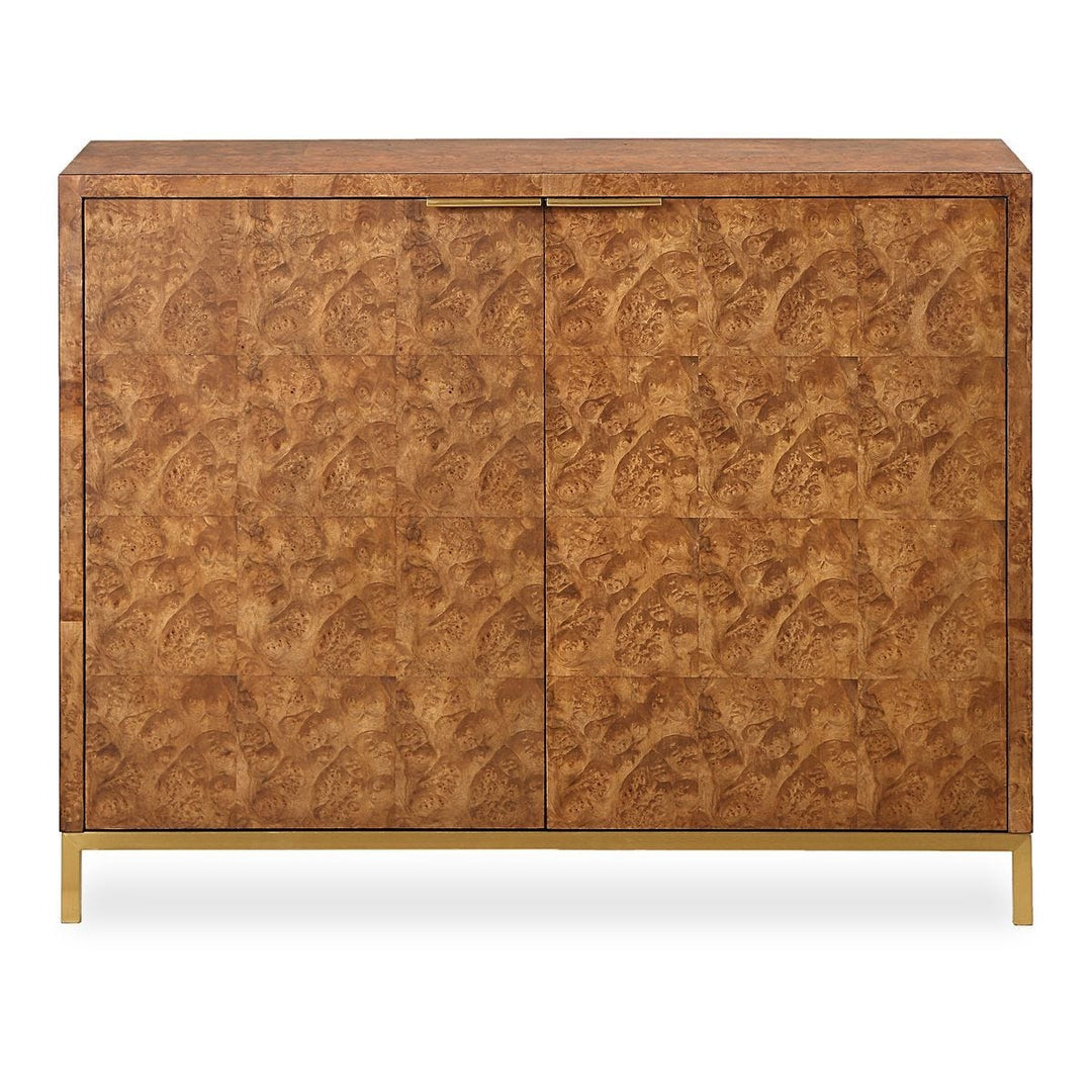Jethro Burl 2 Door Cabinet