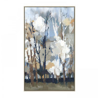 Gallery Interiors 'Silversong Birch' Framed Wall Art - 67 x 40cm