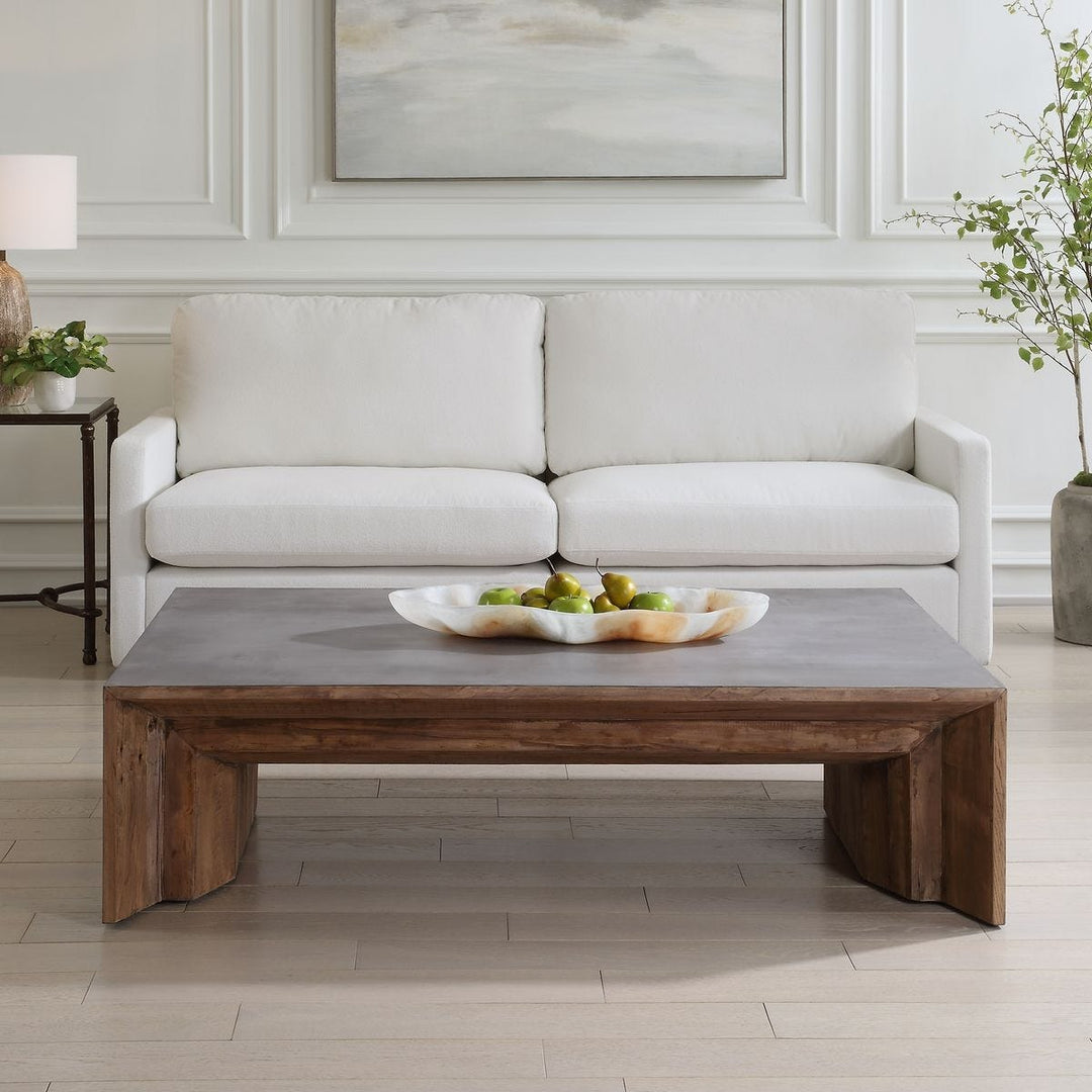Vail Coffee Table - Grey Elm