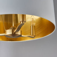 Olivia's Hattie 1 Pendant Light Brushed Gold