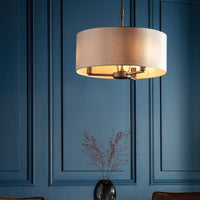 Olivia's Dani Pendant Large Light 3 in Antique Bronze