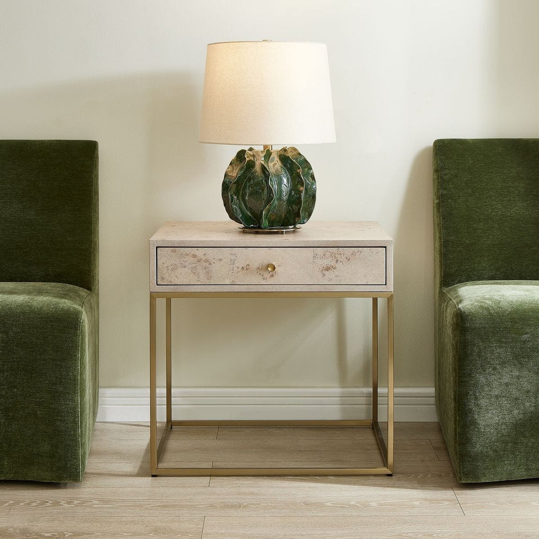 Pembrook Light Washed Side Table