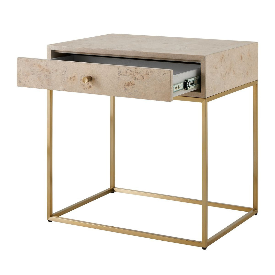 Pembrook Light Washed Side Table