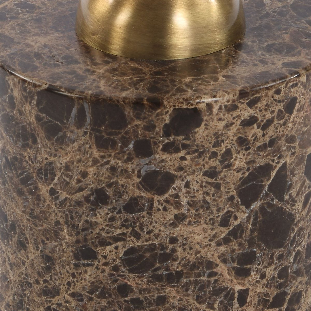 Verlin Brass Drink Table