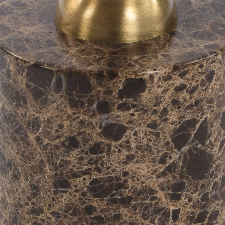 Verlin Brass Drink Table