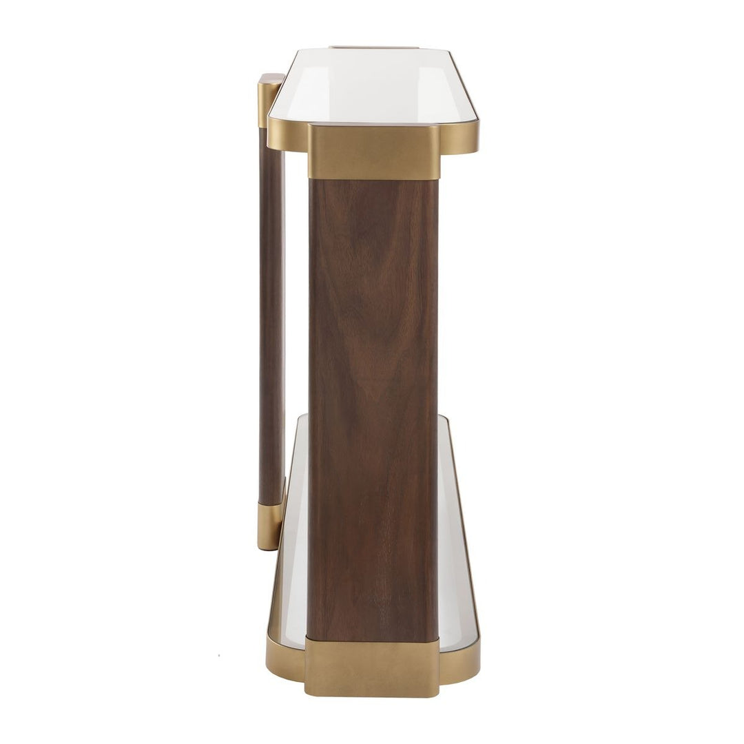 Ryles Glass Console Table