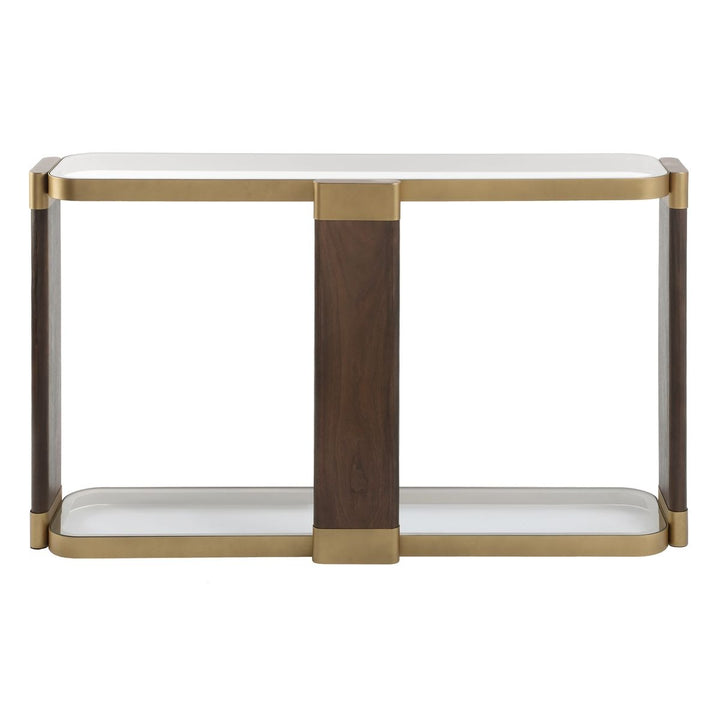 Ryles Glass Console Table