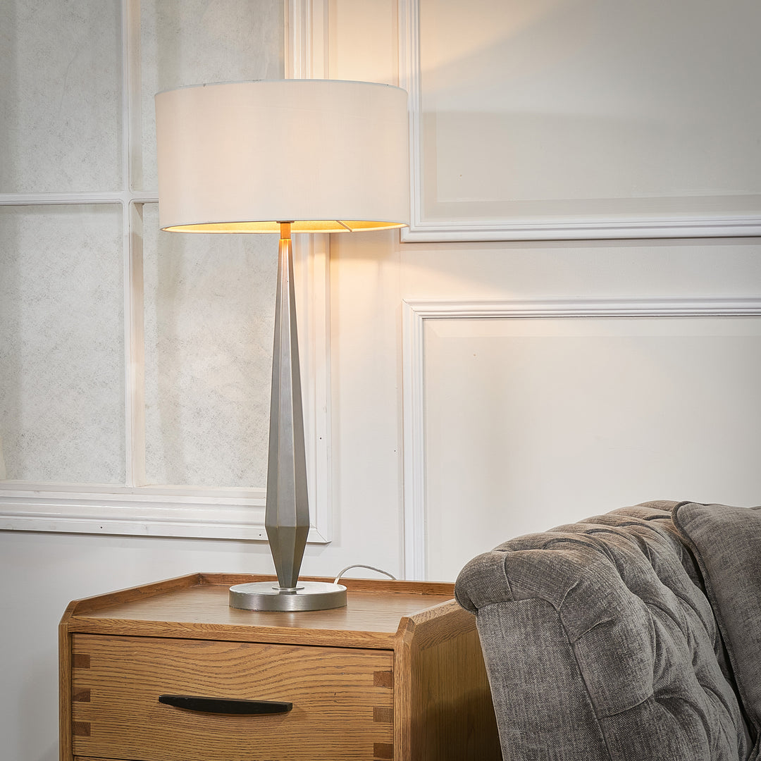 Aisone Table Lamp - Nickel