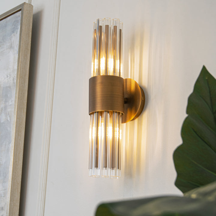 Colmar Thin Wall Lamp - Antique Brass